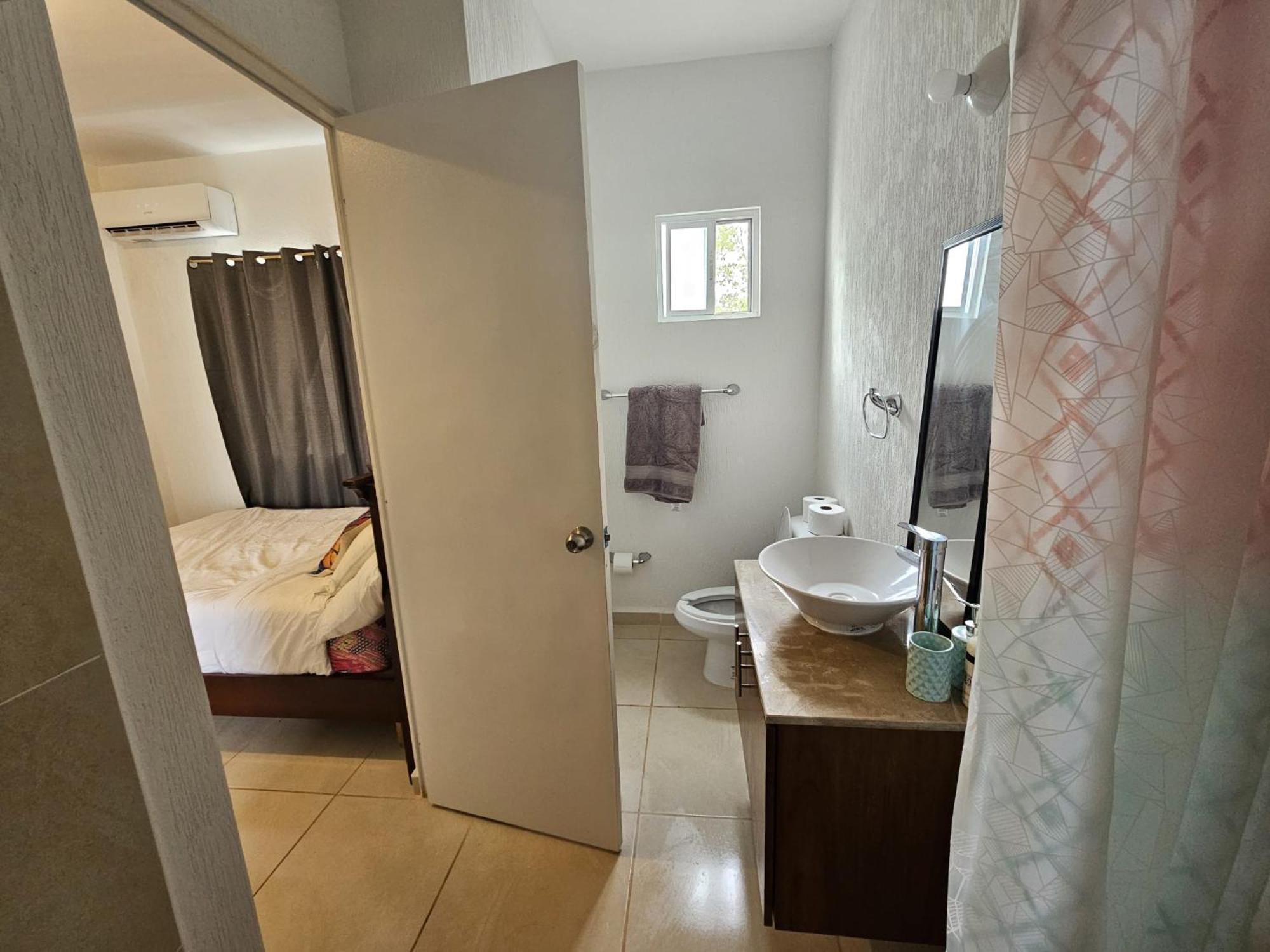 Habitacion Con Bano Privado Y Terraza Propia Playacar 외부 사진